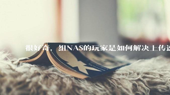 很好奇，组NAS的玩家是如何解决上传速率的问题?
